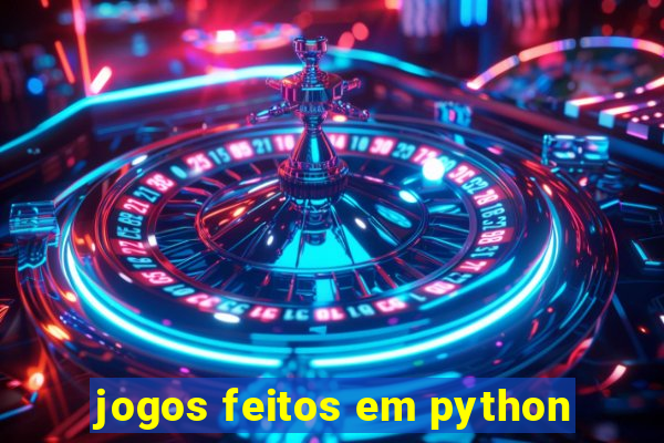 jogos feitos em python