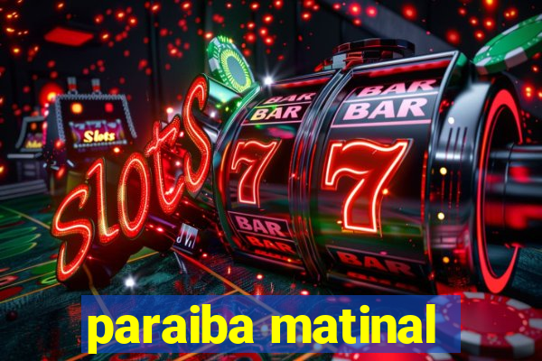 paraiba matinal