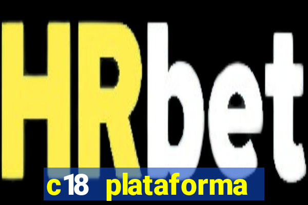 c18 plataforma login entrar