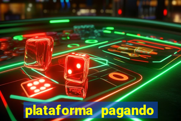 plataforma pagando no cadastro slots