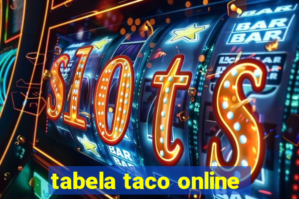 tabela taco online