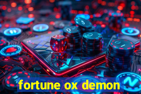 fortune ox demon