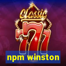 npm winston