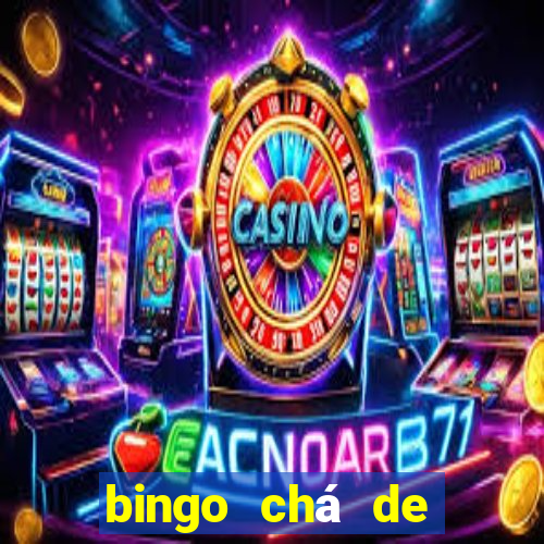 bingo chá de bebê excel